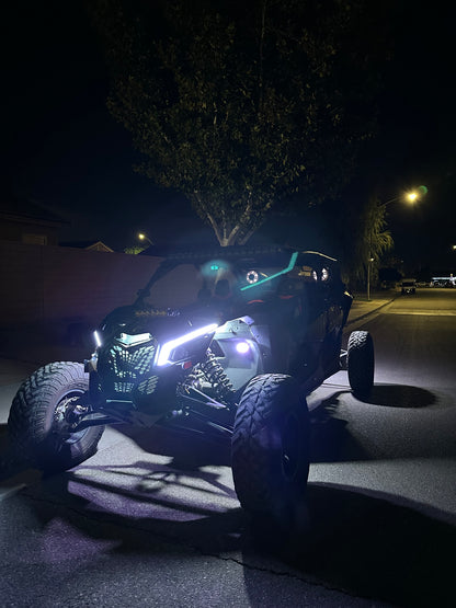 8PC ROCKLIGHTS RGBW