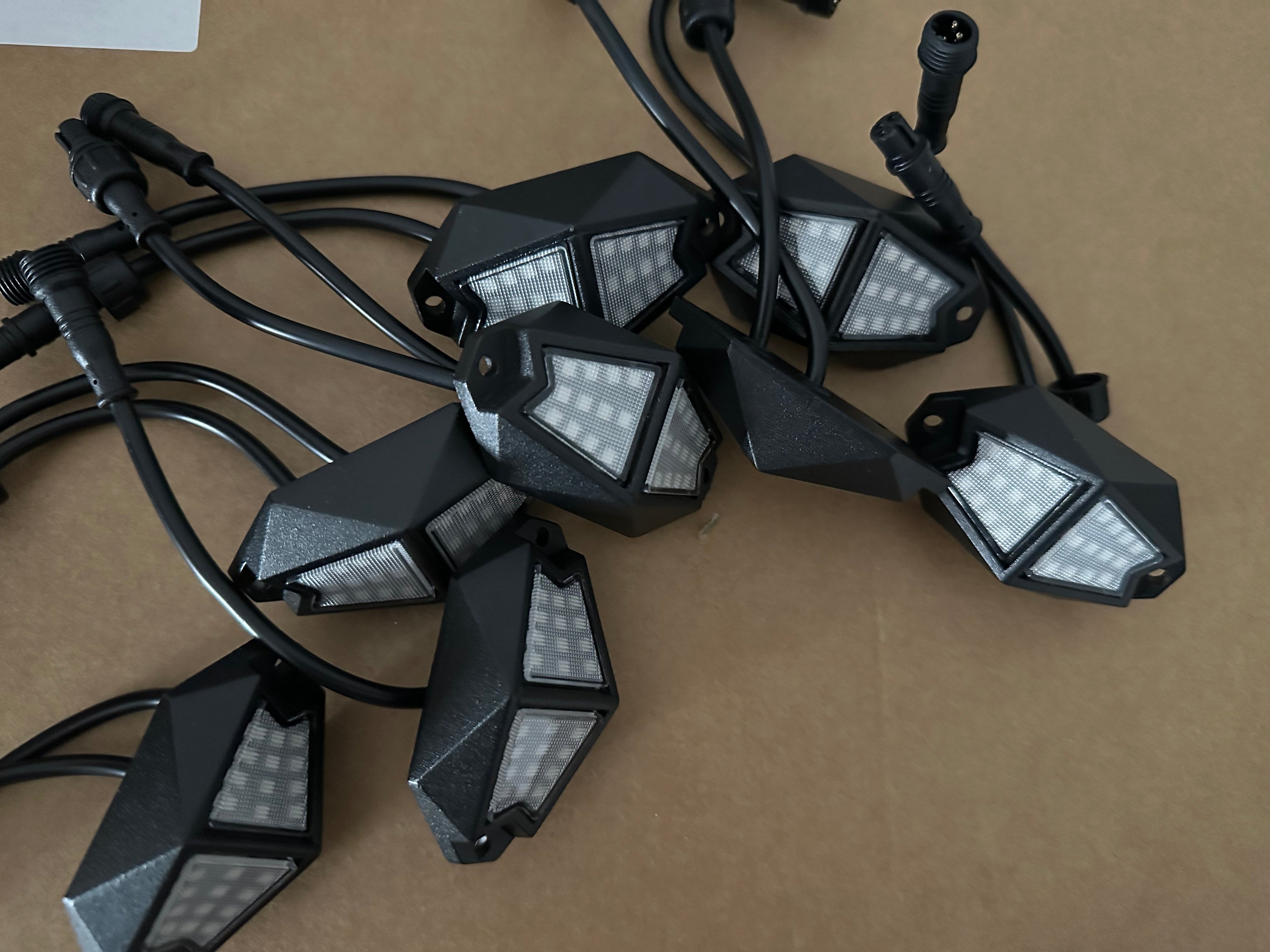 8PC ROCKLIGHTS RGBW