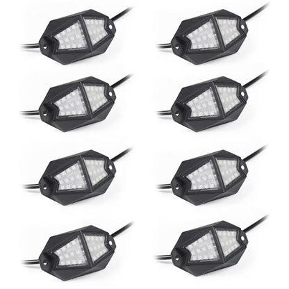 8PC ROCKLIGHTS RGBW