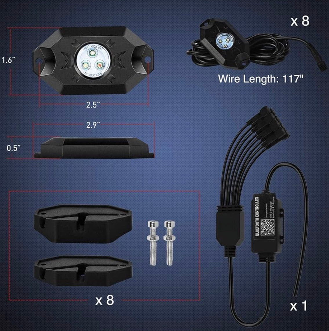 RGB Rocklights