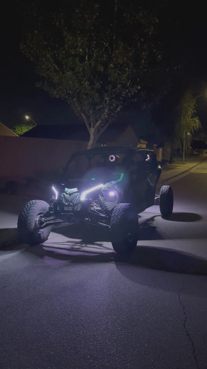 8PC ROCKLIGHTS RGBW